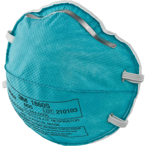 1860S Particulate Healthcare Respirator, N95, NIOSH Certified, Small Waymarc Industries Inc