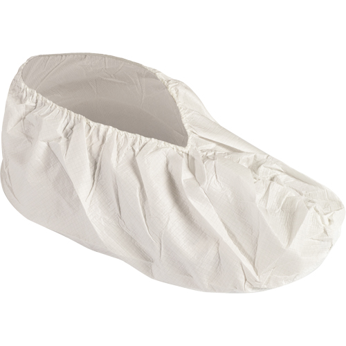 KleenGuard A40 Shoe Covers, X-Large, Vinyl, White Waymarc Industries Inc