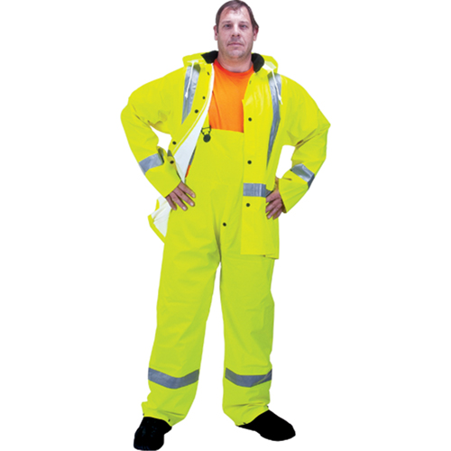 Imperm&eacute;able pour la circulation de premi&egrave;re qualit&eacute; RZ900, Polyester/PVC, Moyen, Jaune lime Waymarc Industries Inc