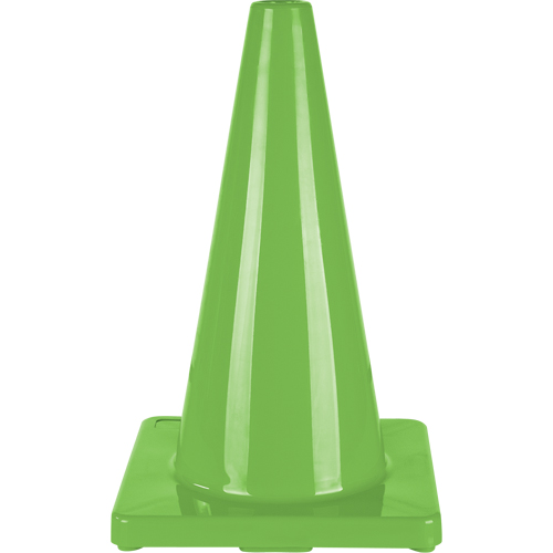 Coloured Traffic Cone, 18", Green Waymarc Industries Inc