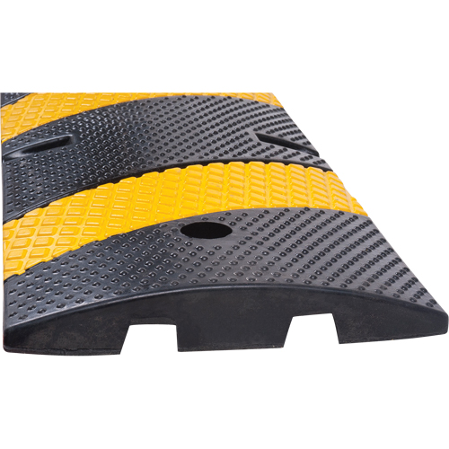 Speed Bump, Rubber, 6' L x 11-3/4" W x 2" H Waymarc Industries Inc
