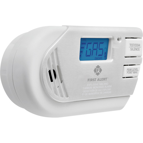 Plug-In Explosive Gas/Carbon Monoxide Combination Alarm Waymarc Industries Inc