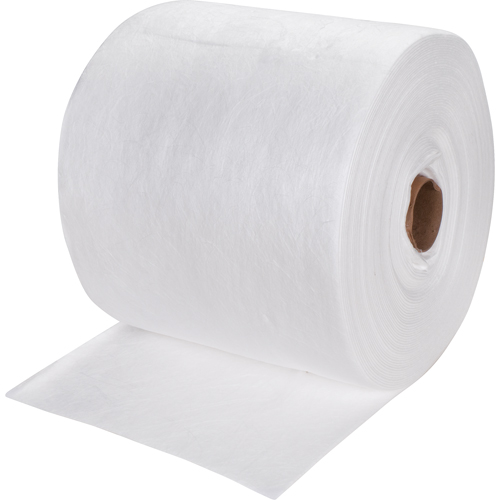 Premium Meltblown Sorbent Rolls, Heavyweight, 150' L x 15" W, 25 gal. Absorbancy Waymarc Industries Inc