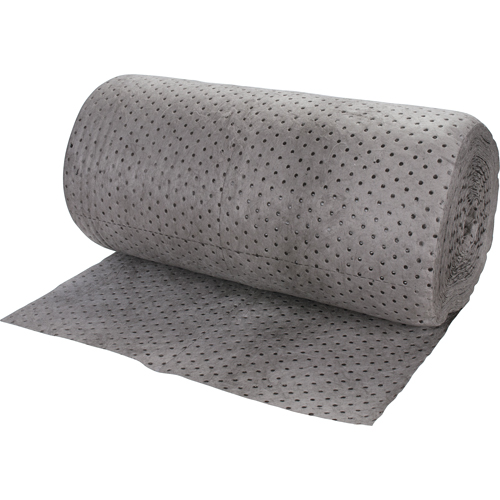 Premium Bonded Sorbent Rolls, Mediumweight, 150' L x 30" W, 40 gal. Absorbancy Waymarc Industries Inc