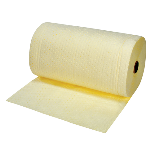 Rouleaux absorbants li&eacute;s de premi&egrave;re qualit&eacute;, Poids moyen, 150' lo x 30" la, Absorption 40 gal. Waymarc Industries Inc