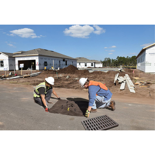 Bac de r&eacute;tention Plus Ultra-Drain Guard, Huile & s&eacute;diments, 48" lo x 36" la Waymarc Industries Inc