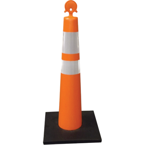 C&ocirc;ne de canalisation, Hauteur 42", Orange Waymarc Industries Inc