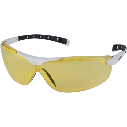 Z1500 Series Safety Glasses, Amber Lens, Anti-Scratch, Meets/Exceeds CSA Z94.3 Waymarc Industries Inc