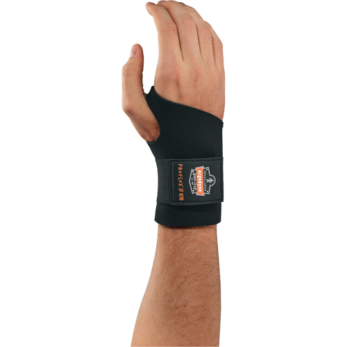 Proflex&reg; 670 Ambidextrous Single Strap Wrist Support, Neoprene, Small Waymarc Industries Inc