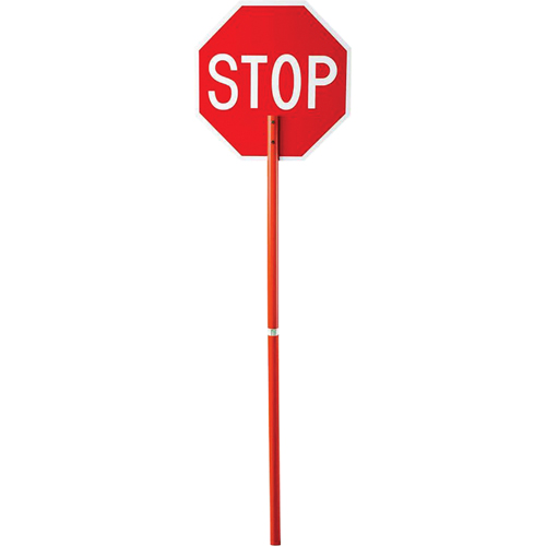 Traffic Control Sign Plastic Handle Waymarc Industries Inc
