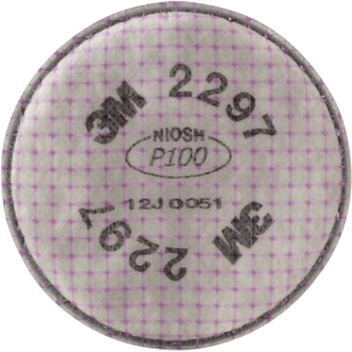 Pr&eacute;filtres pour respirateurs s&eacute;rie 2200, Filtre contre les particules, Vapeurs organiques/P100 Waymarc Industries Inc