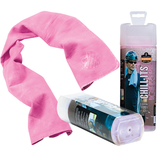 Chill-Its&reg; 6602 Cooling Towels, Pink Waymarc Industries Inc