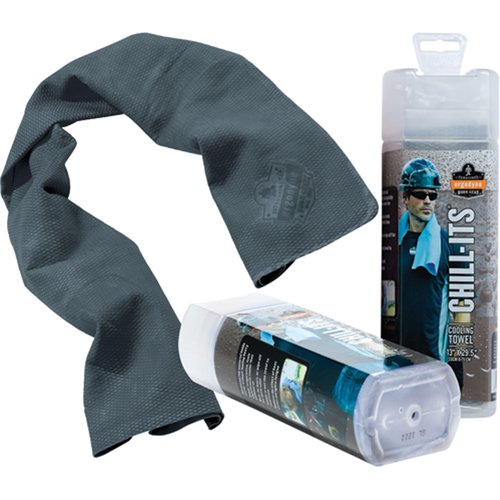 Chill-Its&reg; 6602 Cooling Towels, Grey Waymarc Industries Inc