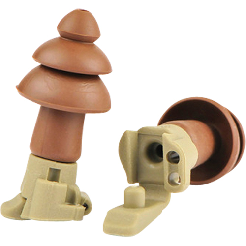 Bouchons d'oreilles BattlePlugs Impulse, Sans cordon, Paire - Boîtier en plastique, 24 dB NRR, Grand Waymarc Industries Inc