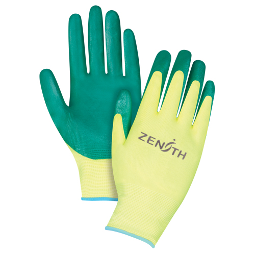 Gants de premi&egrave;re qualit&eacute; ZX-3, 10/T-Grand, R&ecirc;vetement Nitrile, Calibre 15, Enveloppe en Nylon Waymarc Industries Inc