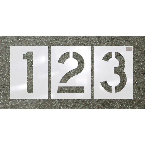 Pochoirs pour parc de stationnement, Pictogramme, 12" x 9" Waymarc Industries Inc