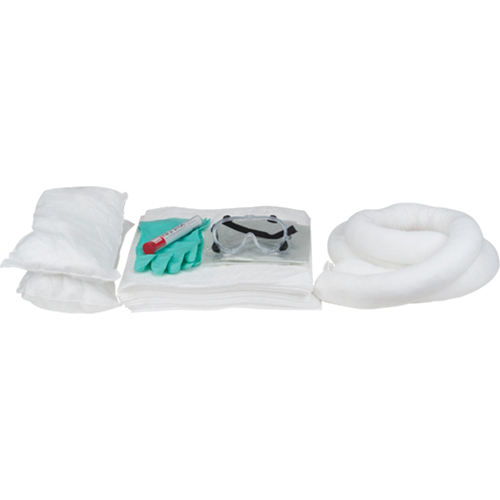 Premium 10-Gallon Vehicle Spill Replacement Kit, Oil Only Waymarc Industries Inc