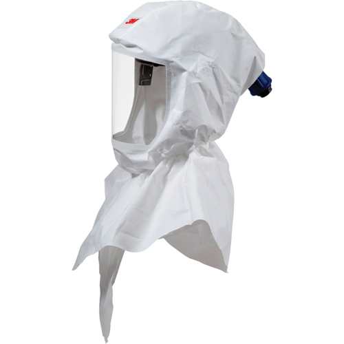 Cagoule de peintre Versaflo compl&egrave;te avec coiffe de premi&egrave;re qualit&eacute;, Universel, Coiffe souple, Bavette Double Waymarc Industries Inc
