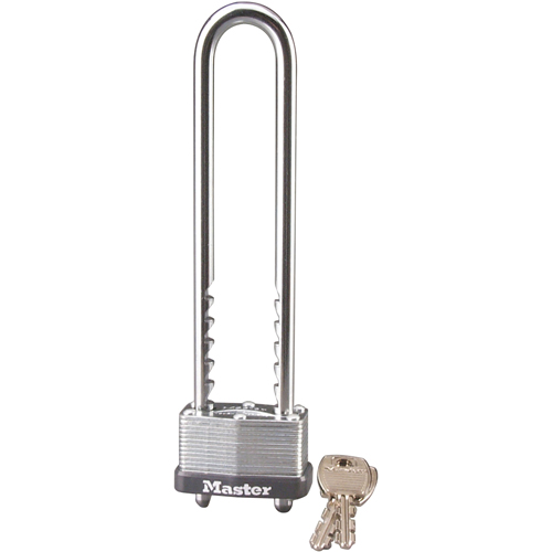 Cadenas lamin&eacute;, Argent, Cl&eacute;s diff&eacute;rentes, Acier lamin&eacute;, Largeur de 1-3/4" Waymarc Industries Inc