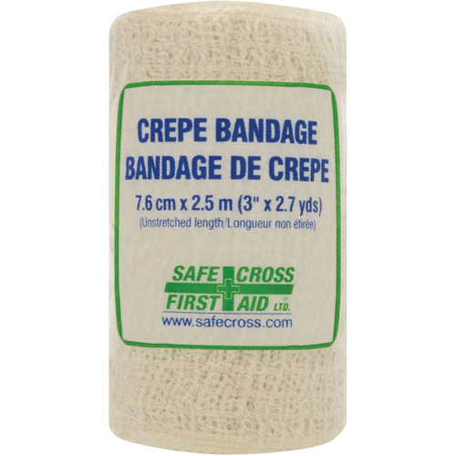 Crepe Roller Bandage, 97-1/5" L x 3" W, Class 1 Waymarc Industries Inc