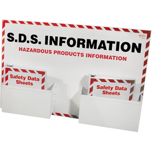 MSDS or SDS Information Centres, English, Binders Included Waymarc Industries Inc