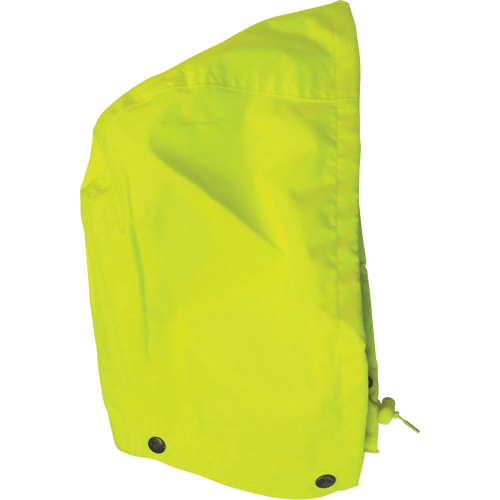 Hood for 3-In-1 Viking Jacket, High Visibility Lime-Yellow, Polyester/PVC Waymarc Industries Inc