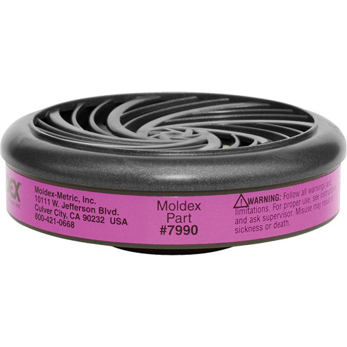 7990 P100 Particulate Filter Cartridge, Gas/Vapour Cartridge/Particulate Filter, P100 Filter Waymarc Industries Inc