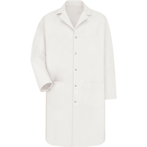 Sarrau de laboratoire, Poly-coton, Petit, Blanc Waymarc Industries Inc