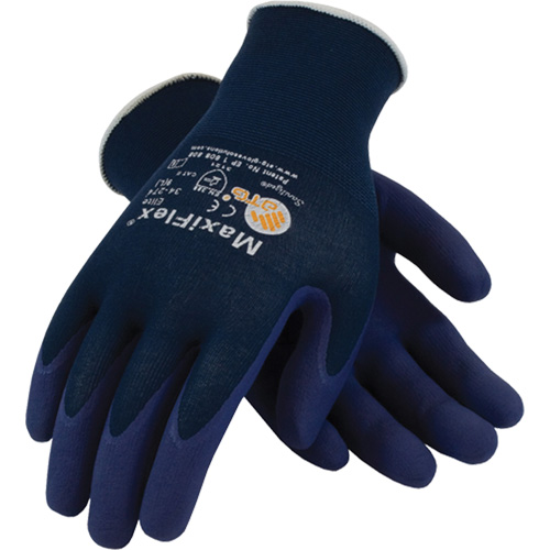 Gants ATG MaxiFlex Elite 34-274, 6/T-petit, R&ecirc;vetement Mousse de nitrile, Calibre 18, Enveloppe en Nylon Waymarc Industries Inc