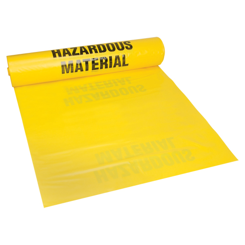 Hazardous Waste Bags, Infectious Waste, 60" L x 36" W, 208.2 L (55 Gal.) Capacity Waymarc Industries Inc