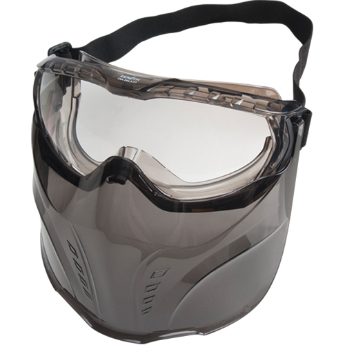 Lunettes &agrave; coques de s&eacute;curit&eacute; avec visi&egrave;re de s&eacute;rie Z2300, Lentille Transparent, Antibu&eacute;e, Ventilation Indirecte Waymarc Industries Inc