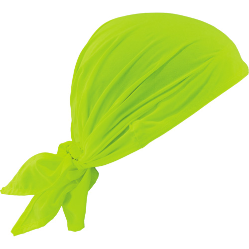 Chill-Its&reg; 6710 Cooling Triangle Hat, High Visibility Lime-Yellow Waymarc Industries Inc