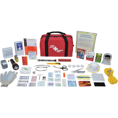 Trousse de premiers soins de luxe pour pr&eacute;paration aux situations d'urgence, Classe 2 Waymarc Industries Inc