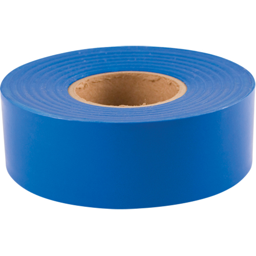 Sub-Zero Flagging Tape, 1.2" W x 150' L, Fluorescent Blue Waymarc Industries Inc