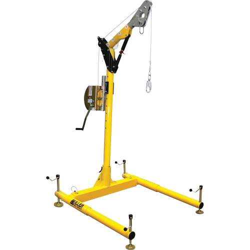 Syst&egrave;me de palan 4 mcx avec palan/treuil Manhandler Waymarc Industries Inc