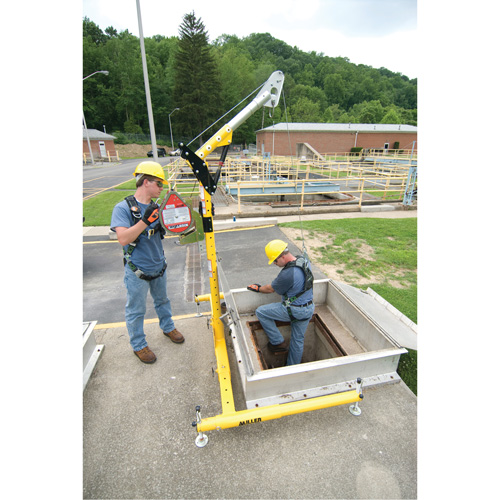Syst&egrave;me de palan 4 mcx avec palan/treuil Manhandler Waymarc Industries Inc
