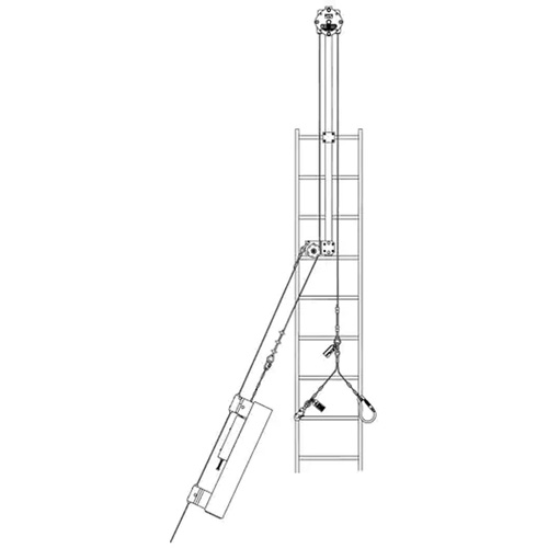 Ensemble de poulie/moufle de levage SSB Waymarc Industries Inc