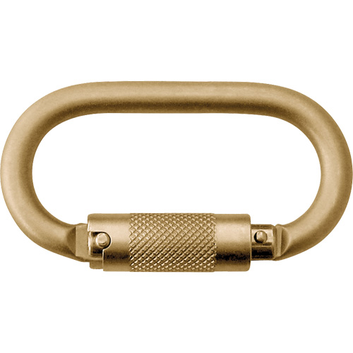 Nano-Lok Twin-Leg Fixed D-Ring Connector, Steel, 420 lbs. Capacity Waymarc Industries Inc
