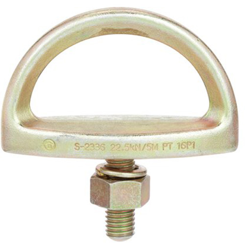 Anchorage Connector, D-Ring, Permanent Use Waymarc Industries Inc