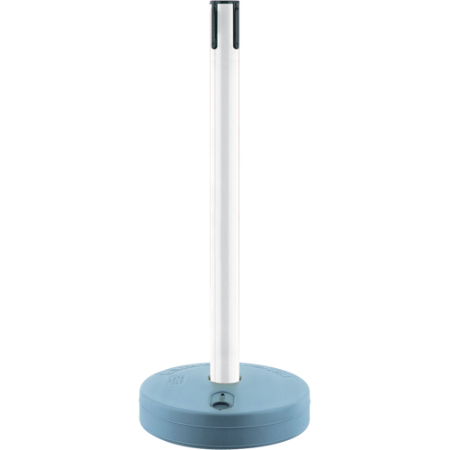 Outdoor TensaBarrier&reg; - Receiver Posts, 37" High, White Waymarc Industries Inc