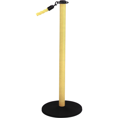 Poteaux portatifs, Hauteur de 36", Jaune Waymarc Industries Inc