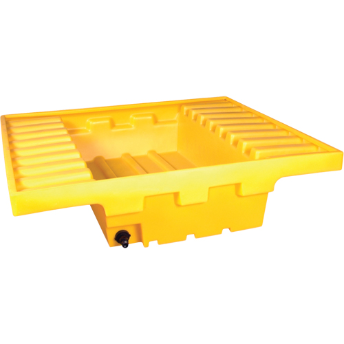 Ultra-Rack Sump&reg;, 51.5" L x 51.5" W x 12" H, 66 US gal. Capacity Waymarc Industries Inc