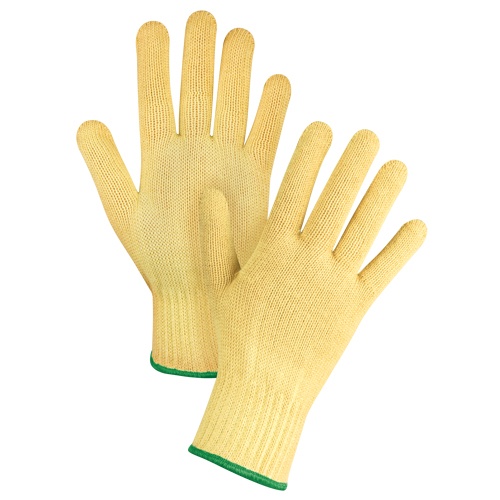 Gants tricot&eacute;s sans couture, Taille Moyen/8, Calibre 7, Enveloppe en Kevlar, ASTM ANSI niveau A2/EN 388 niveau 3 Waymarc Industries Inc
