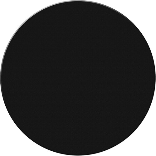 Armor Stripe Lean/5S Markers, Circle, 6" L x 6" W, Black, Plastic Waymarc Industries Inc