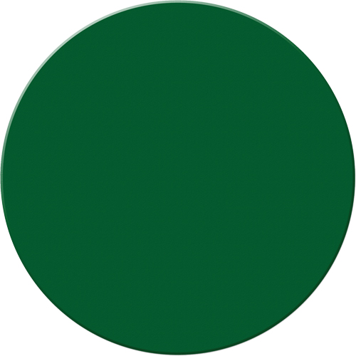 Armor Stripe Lean/5S Markers, Circle, 6" L x 6" W, Green, Plastic Waymarc Industries Inc