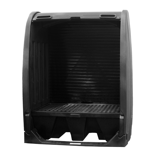 Abris de confinement des d&eacute;versements sans drain, 61" lo x 37,25" la x 72,75" h, Capacit&eacute; de charge 1000 lb Waymarc Industries Inc