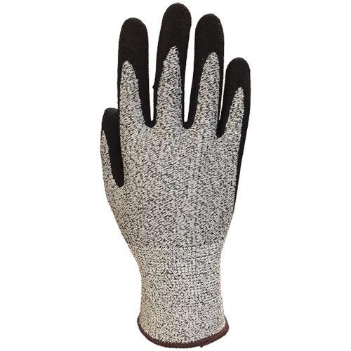 Gants r&eacute;sistant aux coupures S043, Taille T-Grand/10, Calibre 13, Rev&ecirc;tement Nitrile/Latex de caoutchouc, Enveloppe en Nylon, ANSI/ISEA 105 niveau 3 Waymarc Industries Inc