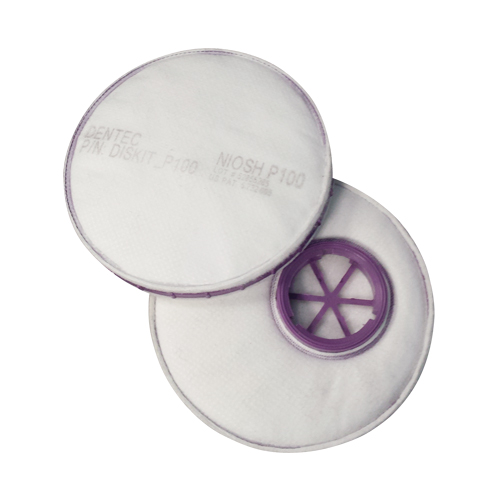 Diskit Respirator Filter, Particulate Filter, P100 Filter Waymarc Industries Inc