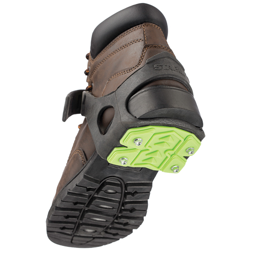 Anti-Slip Heel Cleats, Steel, Stud Traction, One Size Waymarc Industries Inc