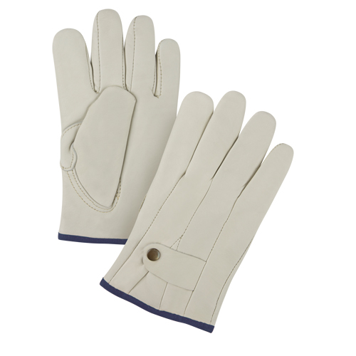 Gants de cordeur doubl&eacute;s pour l'hiver de premi&egrave;re qualit&eacute;, T-Grand, Paume Cuir fleur de vache, Doubleure Molleton Waymarc Industries Inc